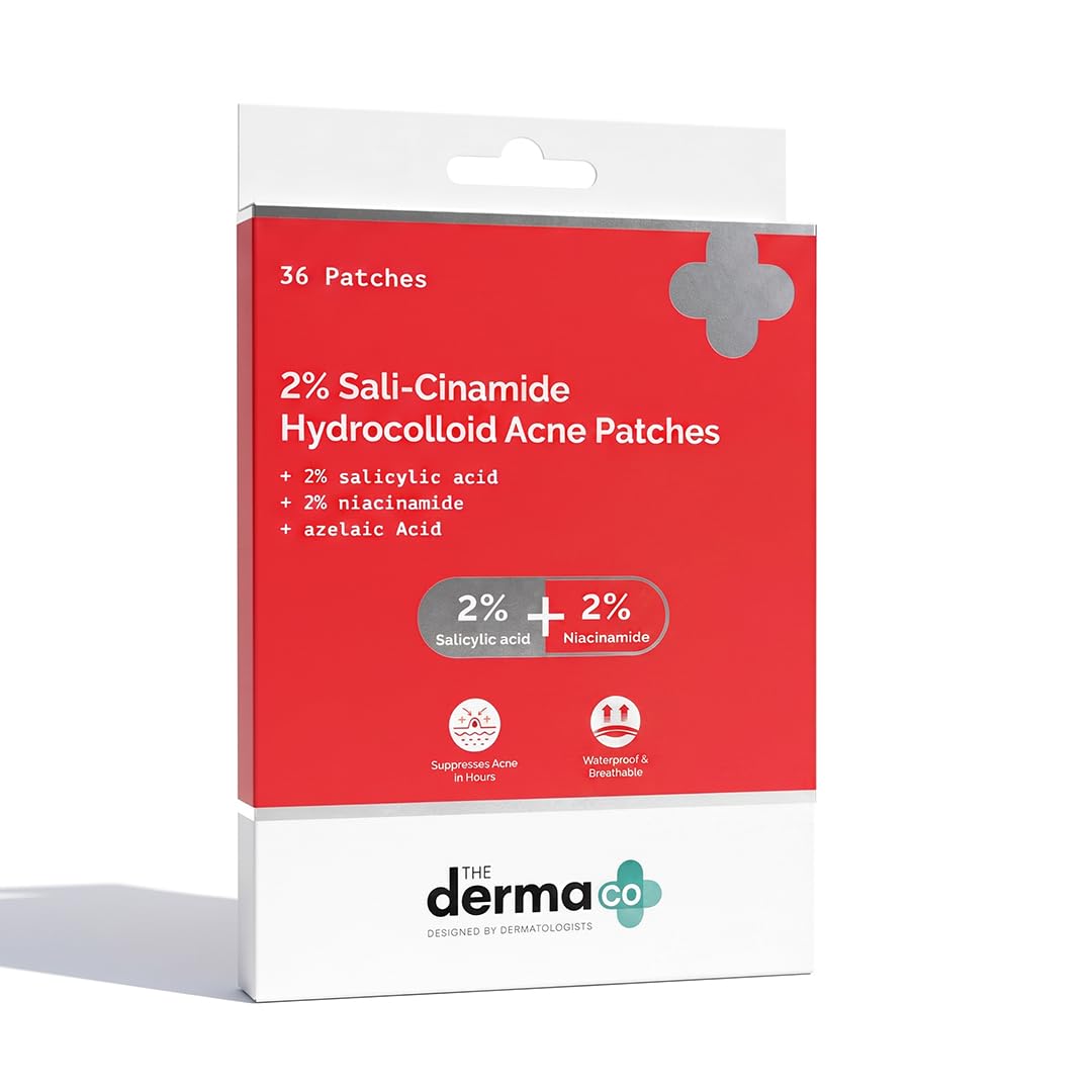 The Derma Co The Derma Co 100% Hydrocolloid Invisible Acne Spot Patches