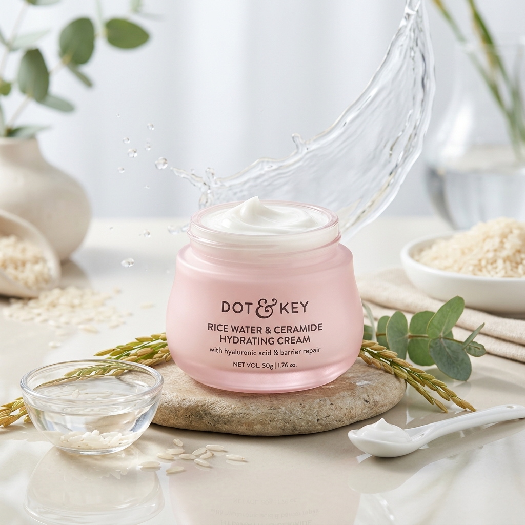 Dot & Key Barrier Repair Moisturizer with Ceramides & Rice Water