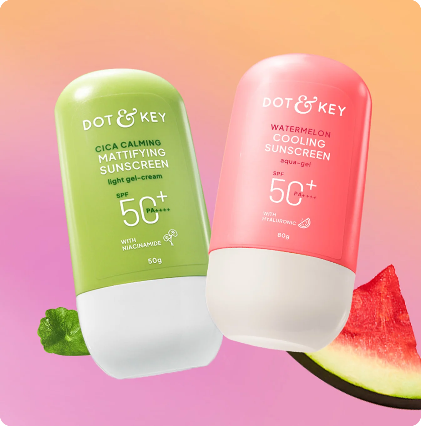 Dot & Key Dot & Key Watermelon Hyaluronic Cooling Sunscreen SPF 50+ PA+++