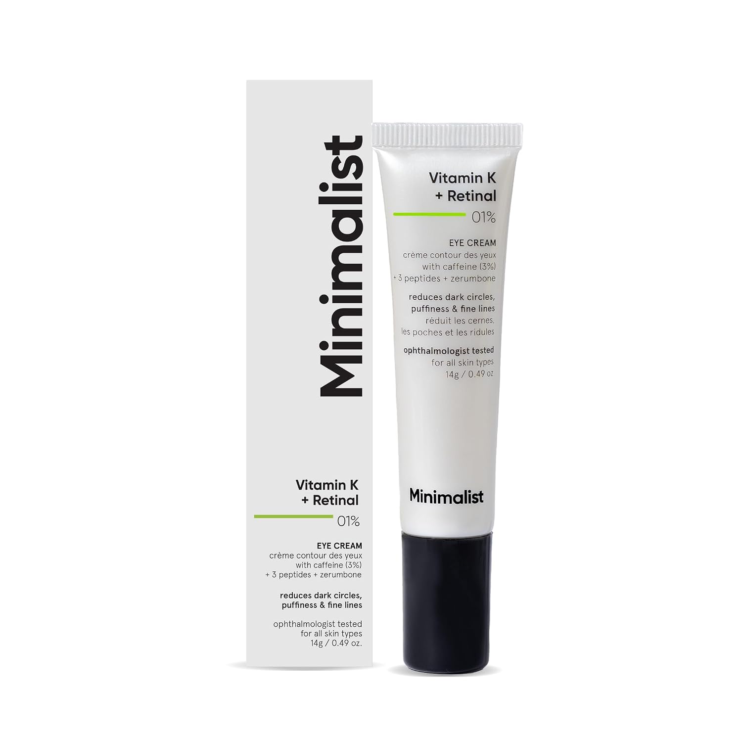 Minimalist Minimalist 5% Caffeine Under-Eye Serum with EGCG & Peptides
