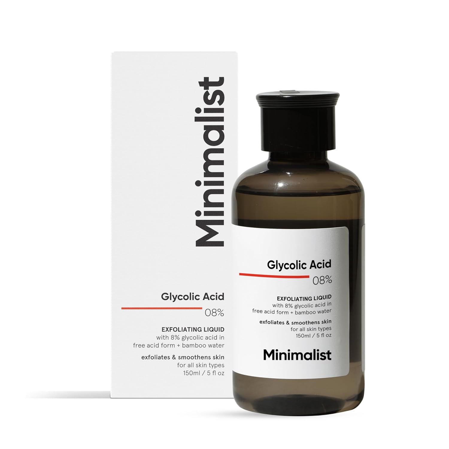 Minimalist Minimalist 8% Glycolic Acid Exfoliating Liquid Toner