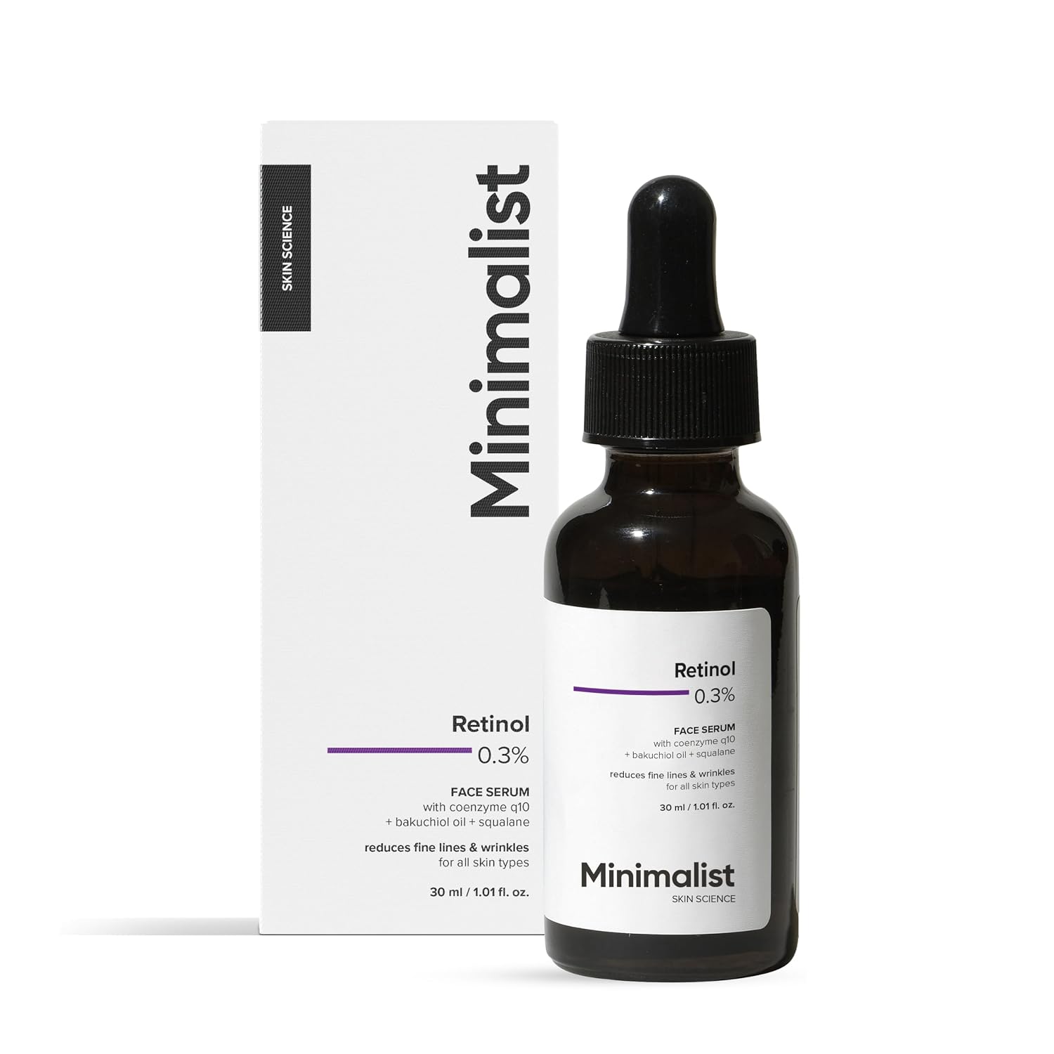 Minimalist Minimalist 0.3% Retinol Face Serum in Squalane with CoQ10
