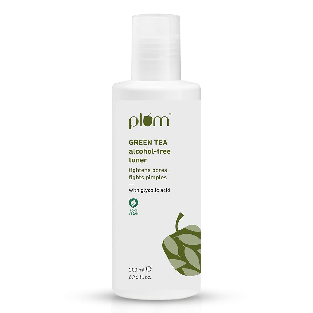 Plum Plum Green Tea Alcohol-Free Toner with Glycolic Acid